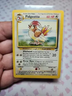 Pokemon TCG Pidgeotto Base Set 2 28/130 Uncommon Stage 1 60 HP Regular - Image 1