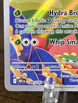 Hydrapple 188/182 Destined Rivals Illustration Rare Pokemon TCG Near Mint - Image 4