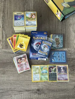 Pokemon Karten Sammlung mit Holos + Vintage 1999 Base Set 1.Edition / Bulk - Image 3