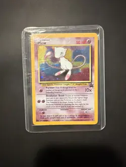 Pokemon 2000 WOTC Mew #9 Holo Black Star Promo English C - Image 2