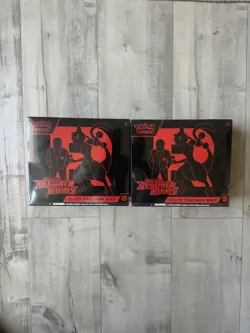 Pokemon Scarlet & Violet: Destined Rivals Elite Trainer Box ETB Lot of 2 Sealed - Image 1
