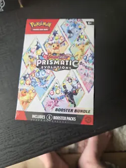 Pokemon TCG Scarlet & Violet Prismatic Evolution Booster Bundle- Factory Sealed - Image 1