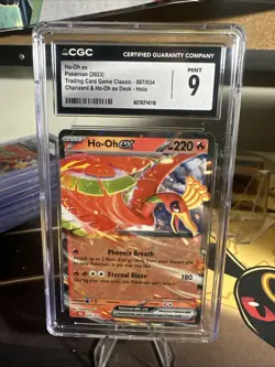 🔥 Ho-Oh ex 007/034 PSA 9 MINT TCG Classic Holo Pokemon 🔥 - Image 1