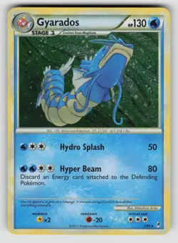 Gyarados 7/95 Holo Rare Call of Legends Pokemon Holo VLP - Image 1