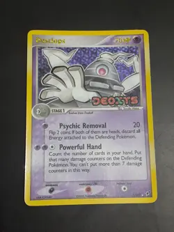 Pokemon TCG - Dusclops 7/107 - Reverse Holo Stamped EX Deoxys MP - Image 2