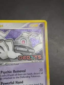 Pokemon TCG - Dusclops 7/107 - Reverse Holo Stamped EX Deoxys MP - Image 5