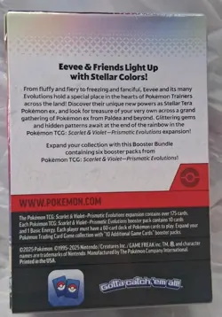 Scarlet & Violet Prismatic Evolutions Booster Bundle Pokemon TCG Factory Sealed - Image 2