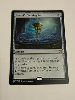 Magic the Gathering : ETERNAL MASTERS Sensei's Divining Top NM MTG - Image 1