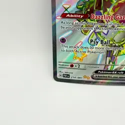 Pokemon Espathra ex 214/091 Paldean Fates Special Illustration Rare SIR Holo - Image 5