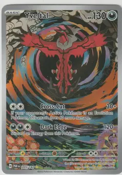 SV04: Paradox Rift Pokemon TCG Yveltal (PAR) 205/182 Near Mint NM - Image 1