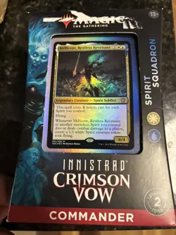 MTG Magic the Gathering Innistrad CRIMSON VOW Commander Deck SPIRIT SQUADRON - Image 1