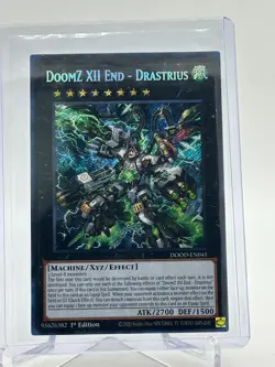 Yugioh! DoomZ XII End - Drastrius - DOOD-EN045 - Secret Rare - 1st Edition - Image 1