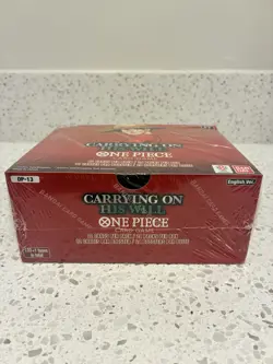 One Piece OP-13 TCG Carrying On His Will Booster Box SEALED New - Image 2