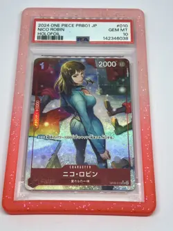 PSA 10 One Piece TCG 2024 Japanese OP05-010 Nico Robin PRB01-Holofoil Card - Image 1