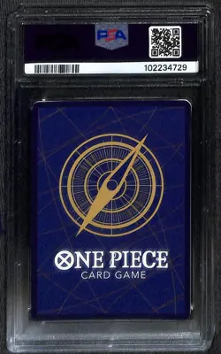 One Piece Lim Alternate Art OP09-037 PSA 10 - Image 2