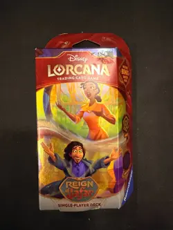 Disney Lorcana TCG: Reign of Jafar (Set 8) Starter Deck - Amber & Amethyst - Image 1
