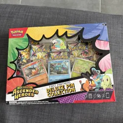 Ascended Heroes First Partners Deluxe Pin Collection ~ New & Sealed - Image 1