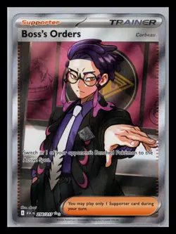 Boss's Orders [Corbeau] Ultra Rare ME: Ascended Heroes 256/217 NM - Image 1