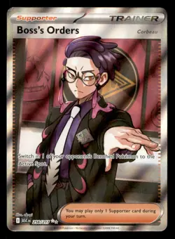 Boss's Orders [Corbeau] Ultra Rare Holofoil ME: Ascended Heroes 256/217 NM - Image 1