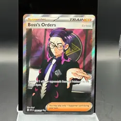 Boss's Orders 256/217 Ultra Rare Corbeau ME:2.5 ASCENDED HEROES Pokemon - Image 1