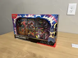 Pokemon TCG: Mega Lucario ex Premium Figure Collection Factory Sealed Box - Image 5