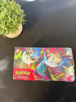 Pokemon TCG Phantasmal Flames Booster Box Factory Sealed ME02 Sticker on the box - Image 5