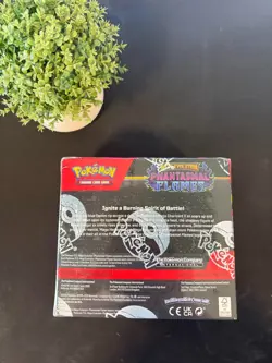 Pokemon TCG Phantasmal Flames Booster Box Factory Sealed ME02 Small Tear - Image 2
