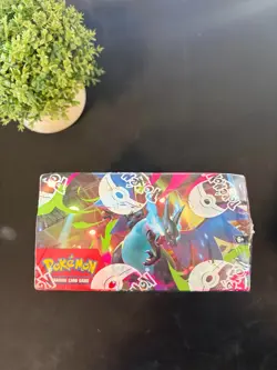 Pokemon TCG Phantasmal Flames Booster Box Factory Sealed ME02 Small Tear - Image 5
