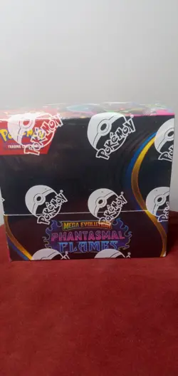 Pokemon TCG: Phantasmal Flames 2025 Booster Box Factory Sealed - Image 1