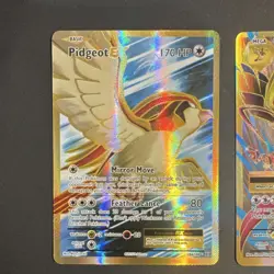 Pokemon TCG XY Evolutions Pidgeot EX & Mega Pidgeot EX Holo 2 Card Lot LP - Image 2