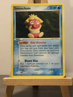 Pokemon Card - Smoochum 31/115 EX Unseen Forces Yuka Morii Non Holo Rare - Image 1