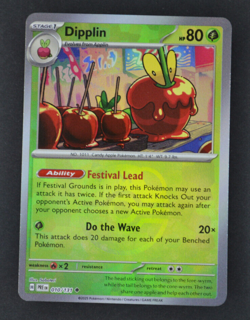 Dipplin 010/131 [Master Ball Reverse Holo] Pokemon Prismatic Evolutions card - Image 1