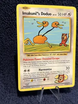 Pokemon ImakuniU's Doduo 112/108 Evolutions Secret Rare Regular Basic 50 HP Card - Image 2