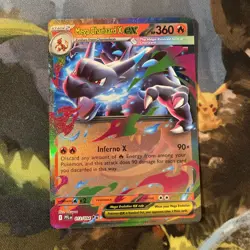 Mega Charizard X ex (Phantasmal Flames 13/94) rare promo Pokemon TCG card - Image 1
