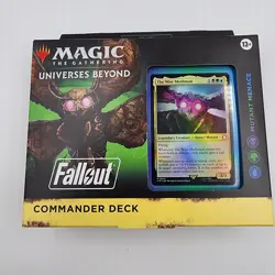 Universes Beyond: Fallout Commander Deck - Mutant Menace MTG Brand New Sealed - Image 1