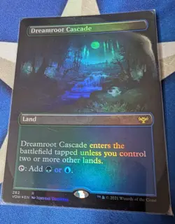 Dreamroot Cascade Borderless Foil MTG VOW Crimson Vow - Image 1