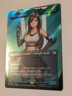 Tifa Lockhart R 0536, Surge Foil, Borderless, MTG Final Fantasy FIN FFVII - Image 2