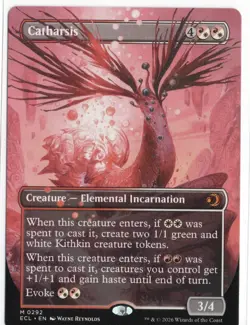 Catharsis (Borderless) 292 M NM - Lorwyn Eclipsed - Image 1