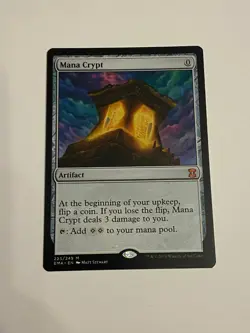 Magic the Gathering : ETERNAL MASTERS Mana Crypt NM MTG - Image 1