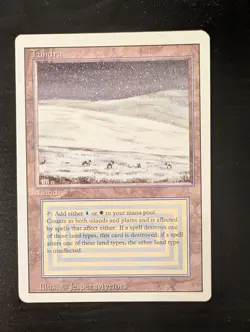 MTG Tundra Revised Edition Lightly Played - Image 1