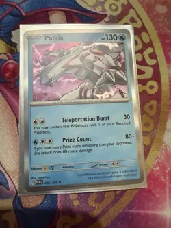 Palkia 40/182 Rare Holo Paradox Rift Pokemon TCG Card LP - Image 1