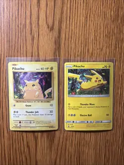 Pokemon Pikachu SM04 Promo Holo & Pikachu 35/108 2016 - Image 1