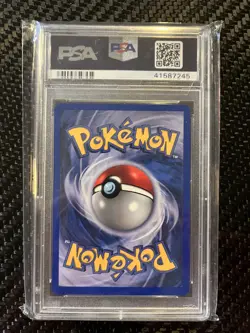 POKEMON 2001 POLITOED-HOLO NEO DISCOVERY #8 PSA 9 - Image 2