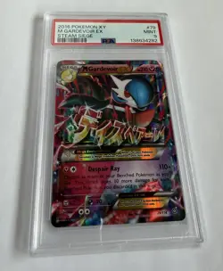2016 POKEMON XY STEAM SIEGE #79 M GARDEVOIR EX PSA 9 - Image 2
