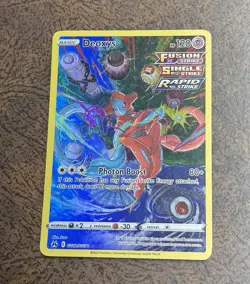 Deoxys GG12/GG70 Crown Zenith Galarian Gallery Ultra Rare Holo Pokemon Card^ - Image 1