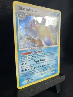 Pokemon TCG Blastoise Holo Rare Card 2/127 Platinum Base Set 2009 LP - Image 2