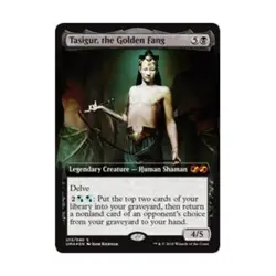 WOTC MtG Ultimate Masters: Box Toppers Tasigur Golden Fang (S) (Foil) NM - Image 1