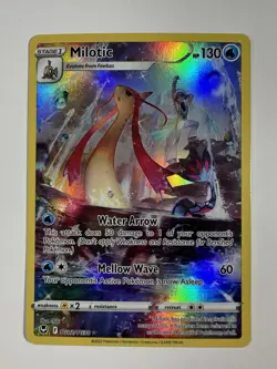 Pokemon Milotic TG02/TG30 Crown Zenith Trainer Gallery Holo NM - Image 1