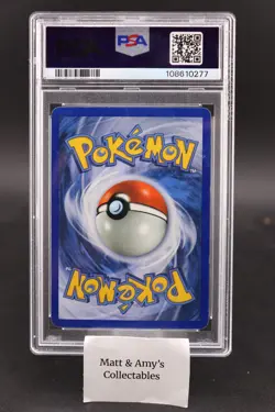 2006 Pokemon EX Mew holo 111 Holo Phantoms PSA 5 - Image 2