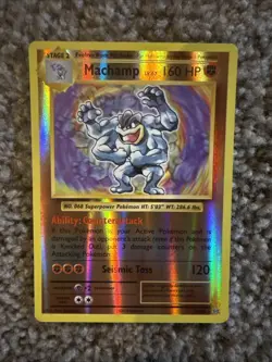 Machamp 59/108 Reverse Holo Foil Pokemon XY Evolutions Mint - Image 1